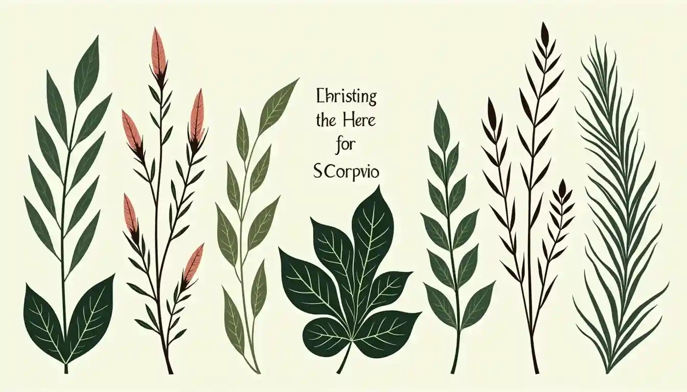Harnessing Nature's Gifts: Healing Herbs for Scorpios 🌿
