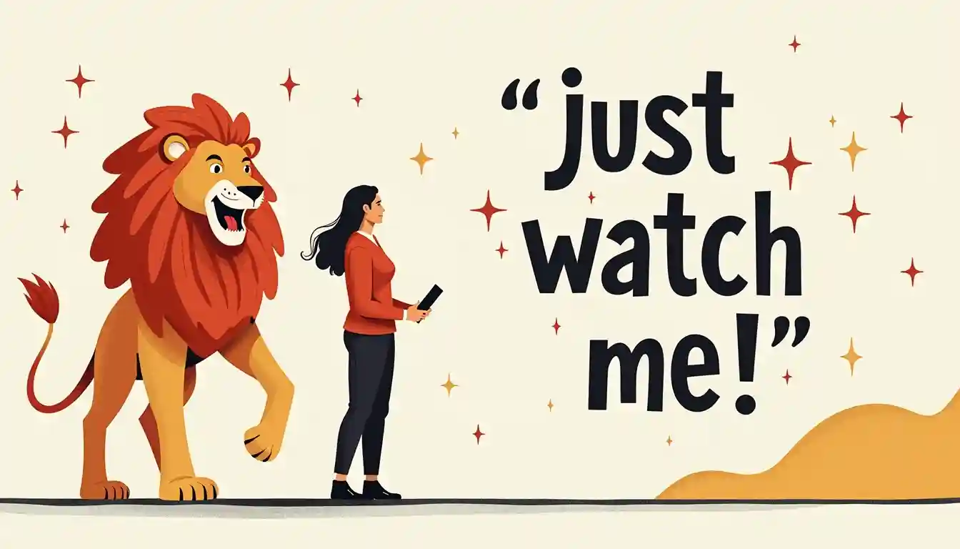 leo's career mantra: "just watch me!" 🚀