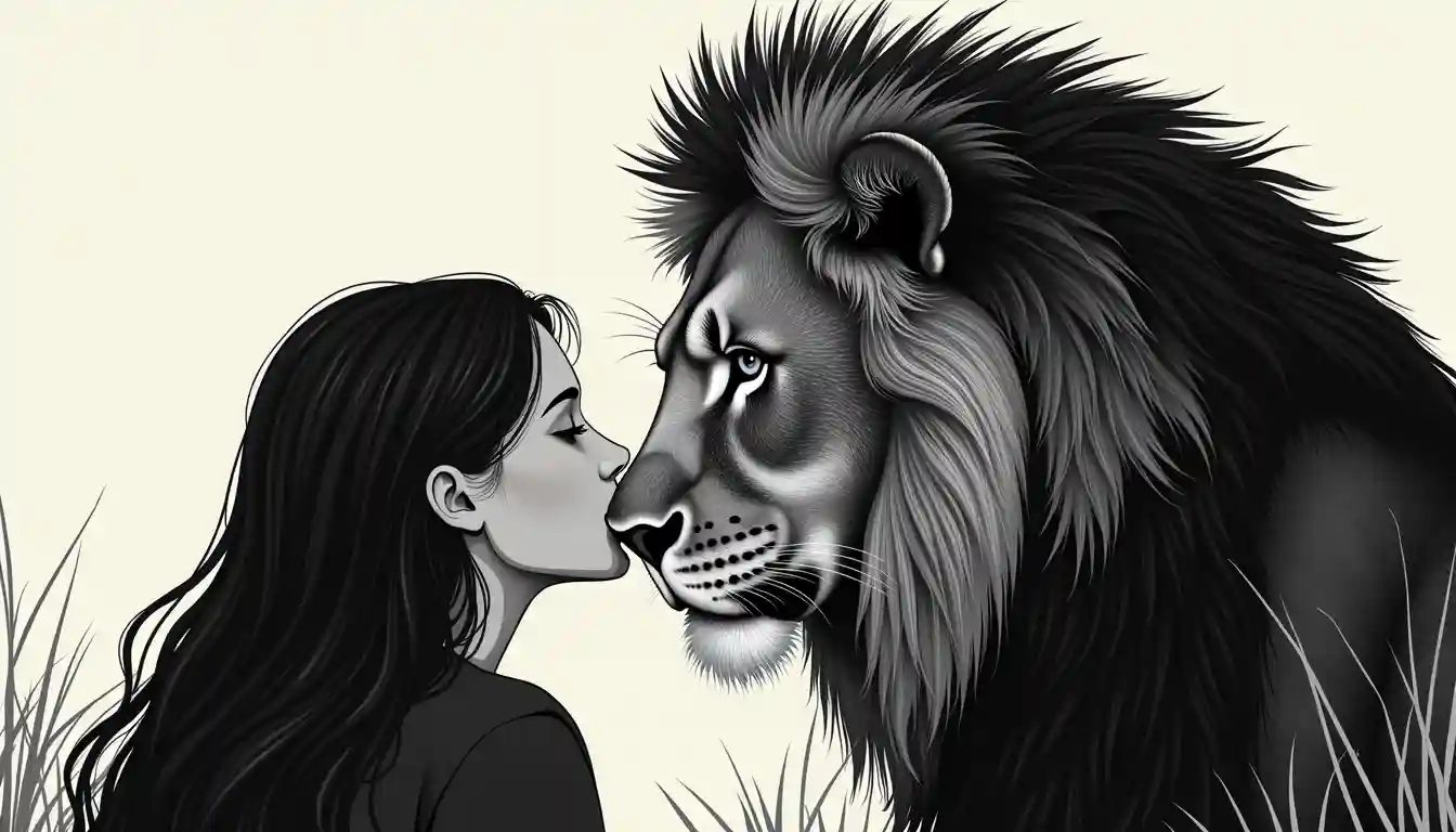 Love Through the Lion’s Eyes ❤️