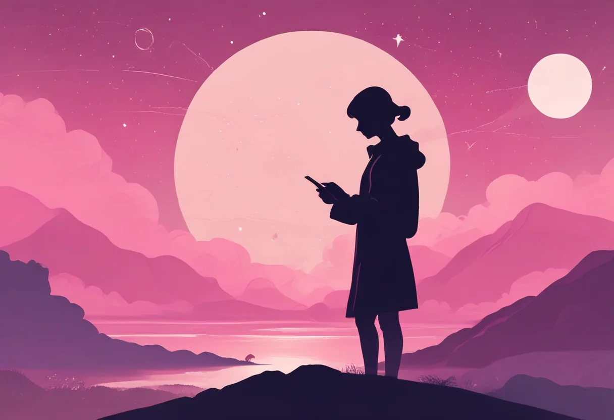 Texting Patterns by Sign: Anxious Check-Ins (Cancer)