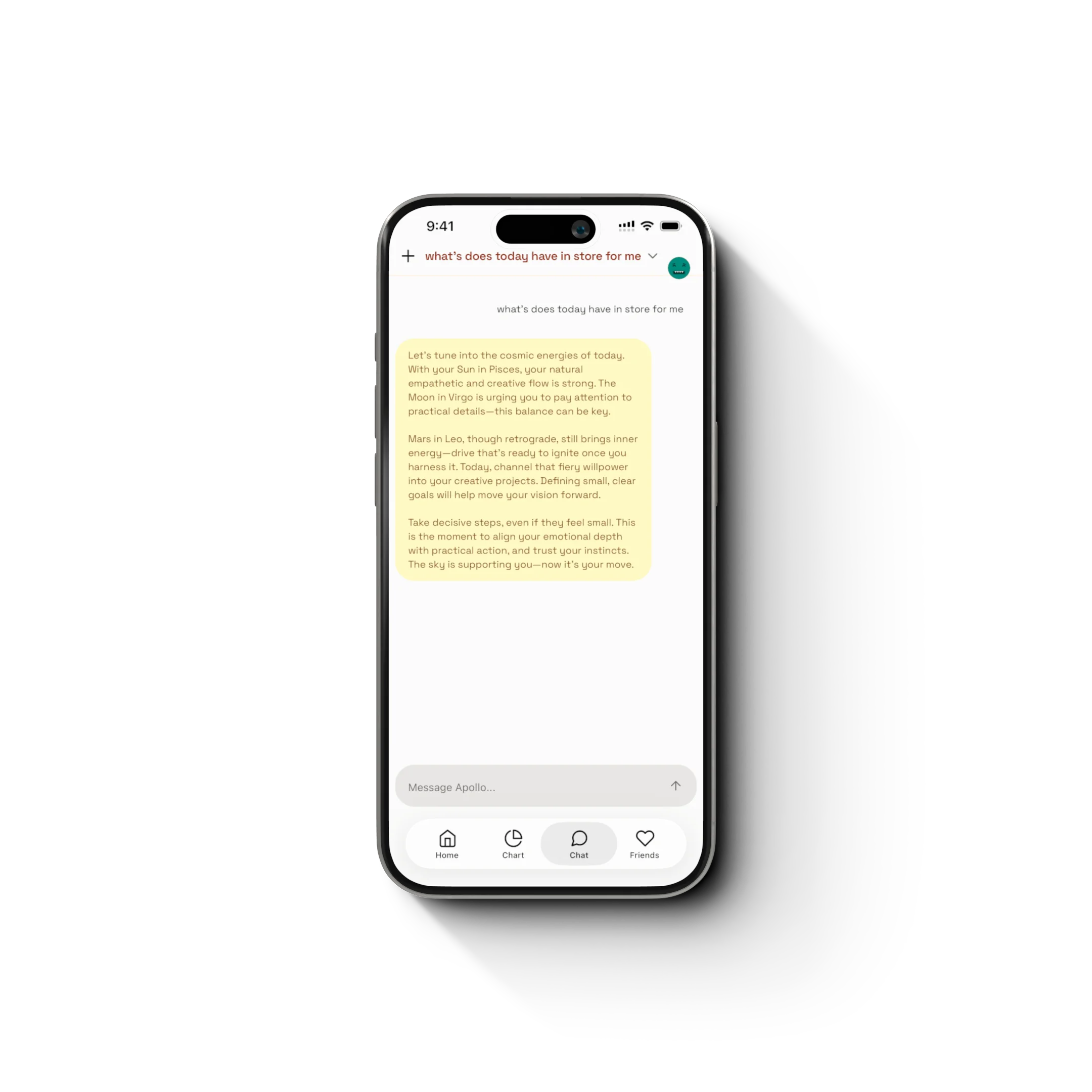 Chat with your AI astrologer